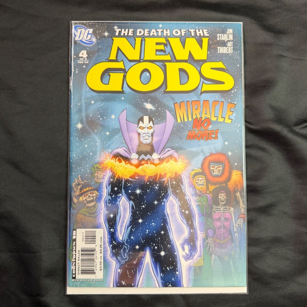 DC Comics The Death of the New Gods 4 Feb 2008 Jim Starlin Art Thibert Miracle